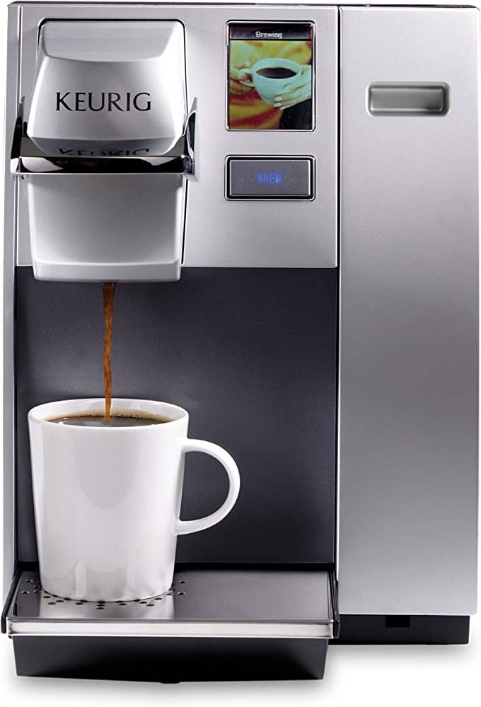 Keurig K155 Office Pro Commercial Coffee Maker, Single Serve K-Cup Pod Coffee Brewer, Silver, Ext... | Amazon (US)