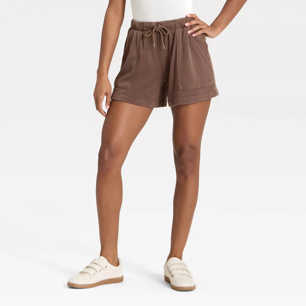 Women's Mid-Thigh Fleece Shorts - Universal Thread™ | Target