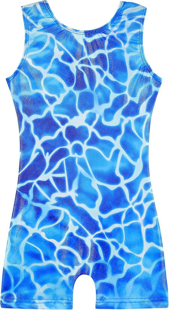 HOZIY Gymnastics Leotards for Girls Unicorn Aurora Rainbow Mermaid Dinosaur Cupcake Sparkle Biket... | Amazon (US)