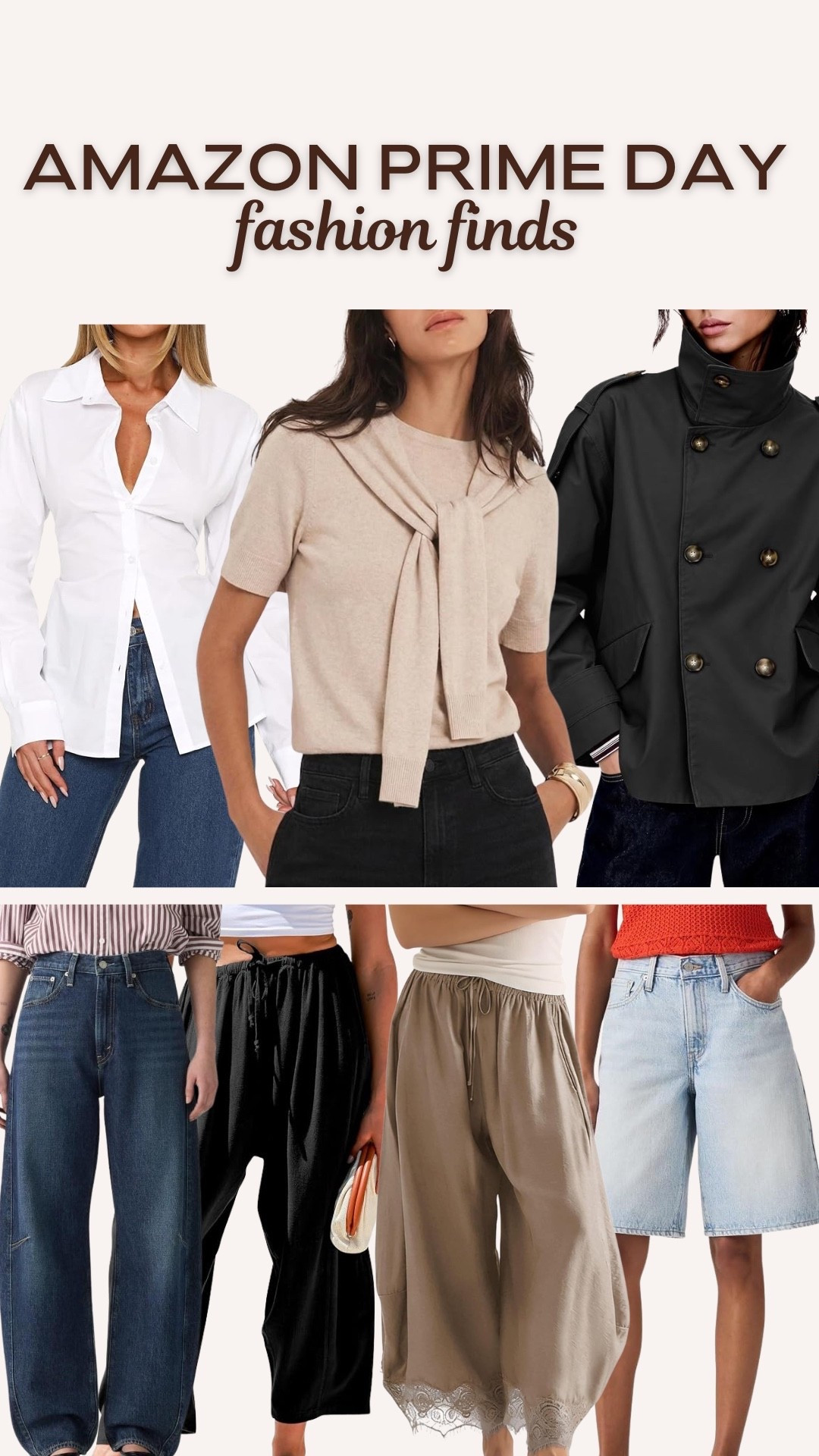 Prime Day is PRIME for a fashion refresh! 🛍️✨ Sharing some of my favorite Amazon fashion finds—from everyday staples to cute statement pieces you’ll actually want to wear on repeat.

If it’s cute, affordable, and worth adding to the cart, you know I’m sharing it. 👀🤎

🛒 Shop my Amazon Prime Day fashion finds on LTK!

#LTKFashion #LTKFinds #AmazonFashion #AmazonFinds #AmazonPrimeDay #PrimeDayDeals #PrimeDayFashion #FashionFinds #AffordableFashion #AmazonStyle #FallFashion #WardrobeFinds