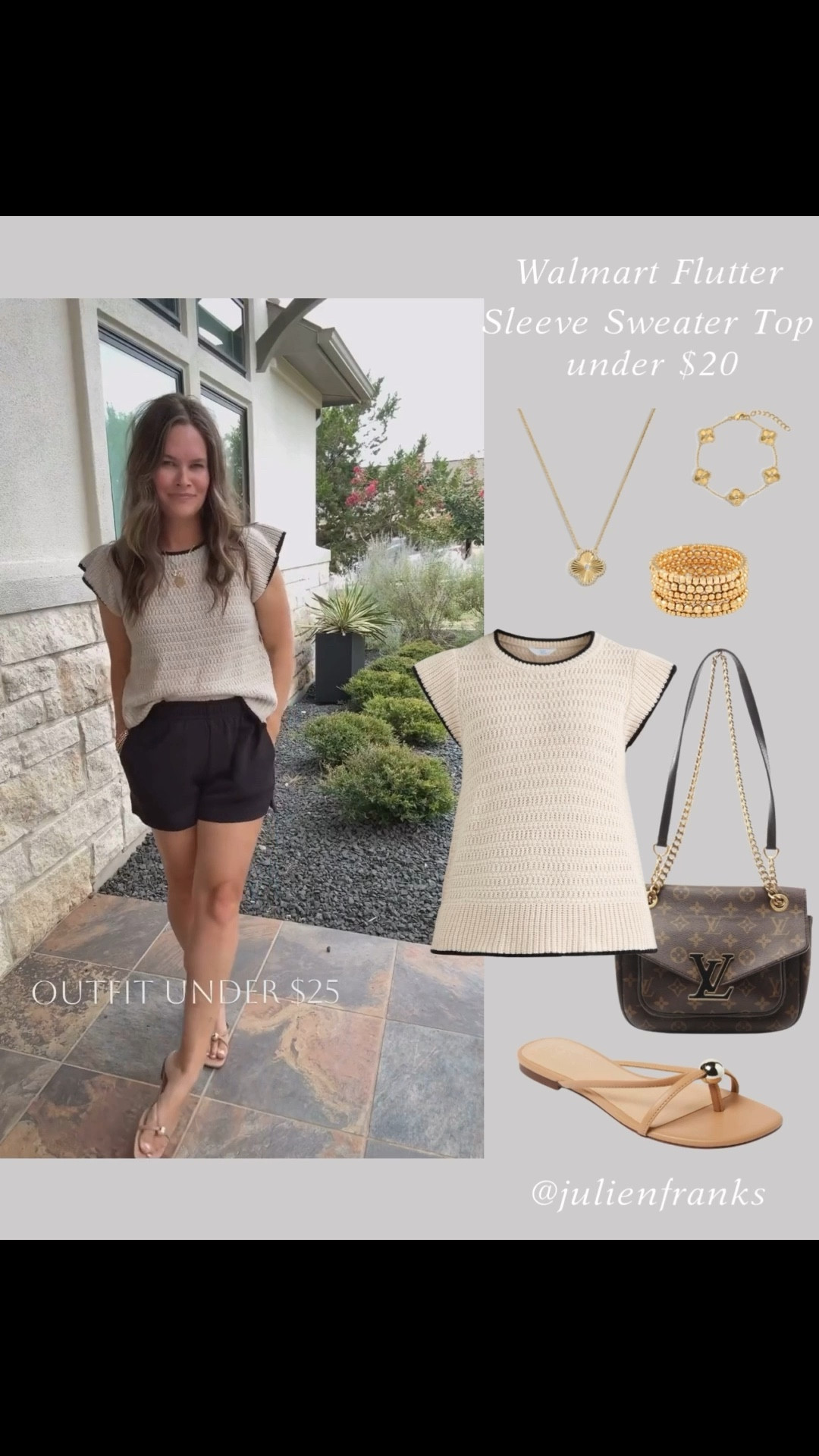 I found the cutest summer matching set at Walmart! Outfit under $25. so versatile easy to dress up or down- running errands to a summer party! Amazing quality and fit. Shorts are a comfy sweatshirt material great length pockets, top is a great quality and can be worn for work too ✨ 
.
#walmart #walmartstyle #walmartfinds #walmartfashion #matchingset #loungeset #summerstyle #summerfashion #momstyle #summeroutfit #resortoutfit #resortstyle 

#LTKFindsUnder50 #LTKStyleTip #LTKSaleAlert