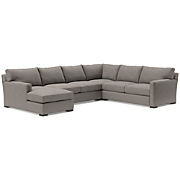 Axis 4-Piece Sectional Couch + Reviews | Crate & Barrel | Crate & Barrel