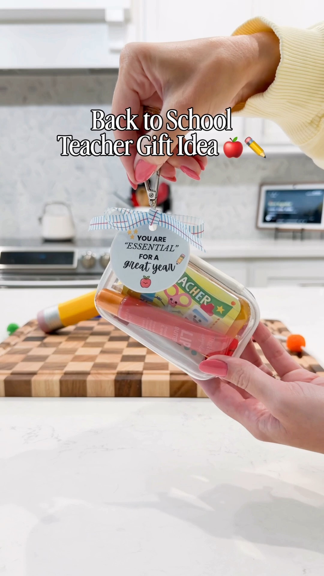 It’s that time! 🍎✏️ DIY Back to School teacher gifts with the viral $1.59 hard sided zipper case key chain.

These are so simple and easy to make!

✨ Comment “shop” for the links.

P.S. the keychains keep coming back in stock so turn on the target notification to snag them ❤️

#teachergifts #teachergiftideas #targetfind #backtoschool / DIY teacher gifts, teacher gift ideas /

#LTKmomlife #LTKKids #LTKSeasonal