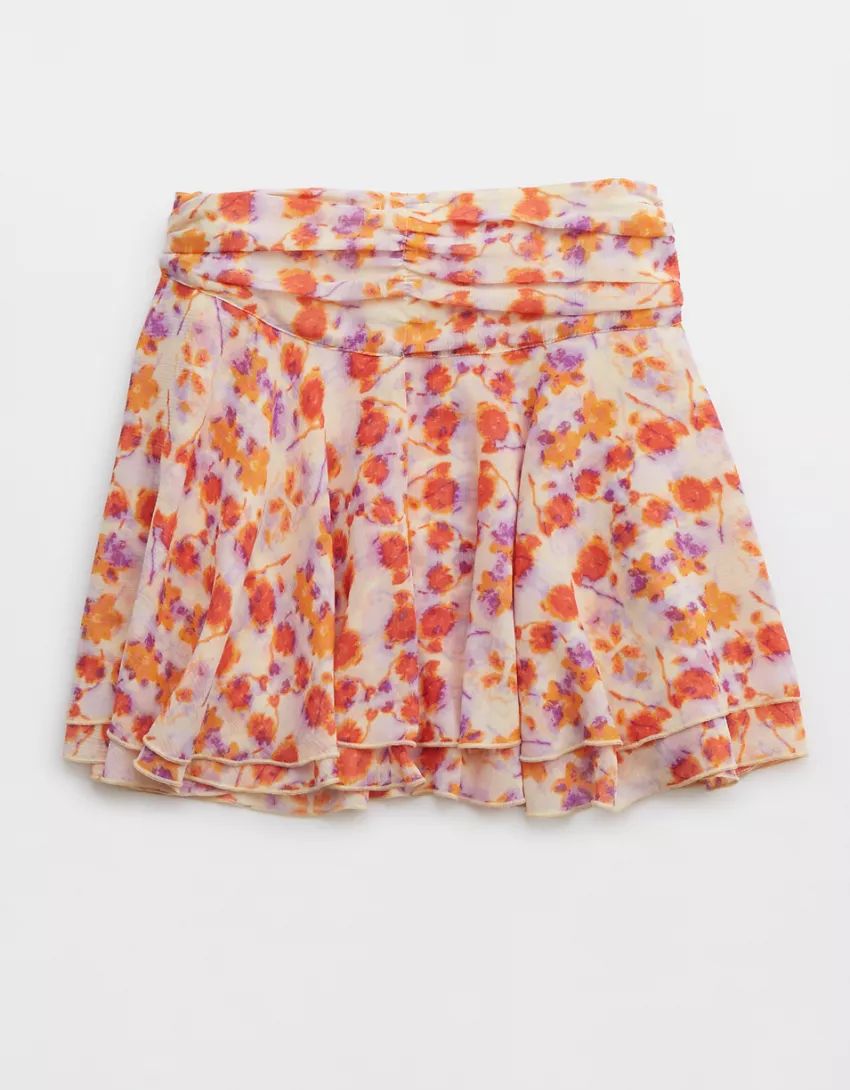 Aerie Chiffon Wrap Skirt | Aerie