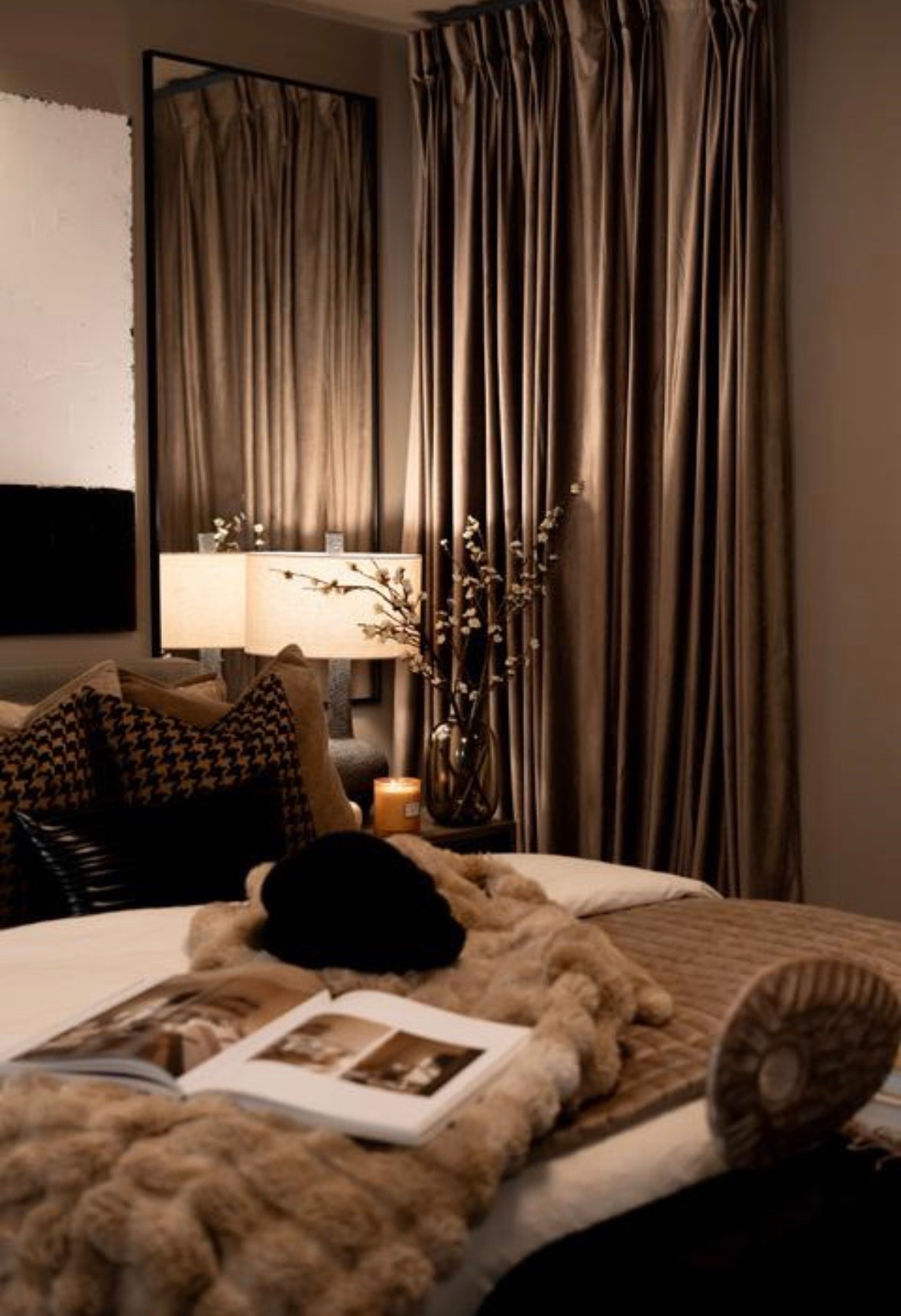 OMG! I am giving you guys ALL the designer secrets on how to give the luxury look & it's all budget friendly! The gorgeous colors and ambience of this room look and feel like a fancy hotel. I never want to leave this space! 

#HouseofValentina

#LTKHome #LTKSeasonal #LTKSaleAlert