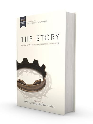 NIV, The Story, Hardcover, Comfort Print: The Bible as One Continuing Story of God and His People... | Amazon (US)