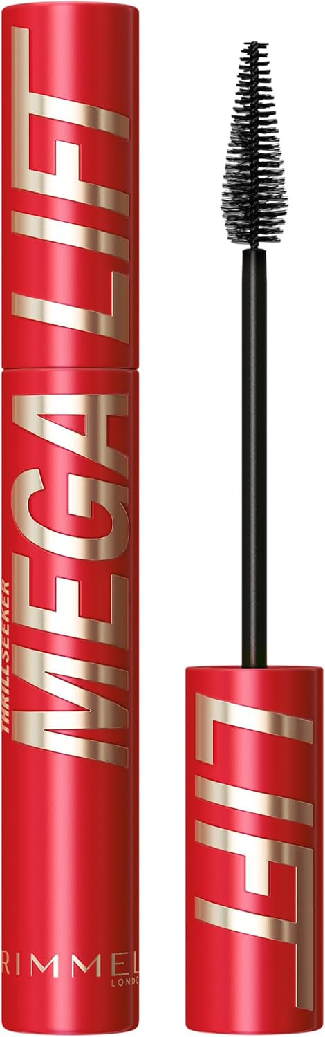 Rimmel Thrill Seeker Mega Lift Mascara, 001 Black, Ultra Volumising, Lash Lift with up to 24 Hour... | Amazon (UK)