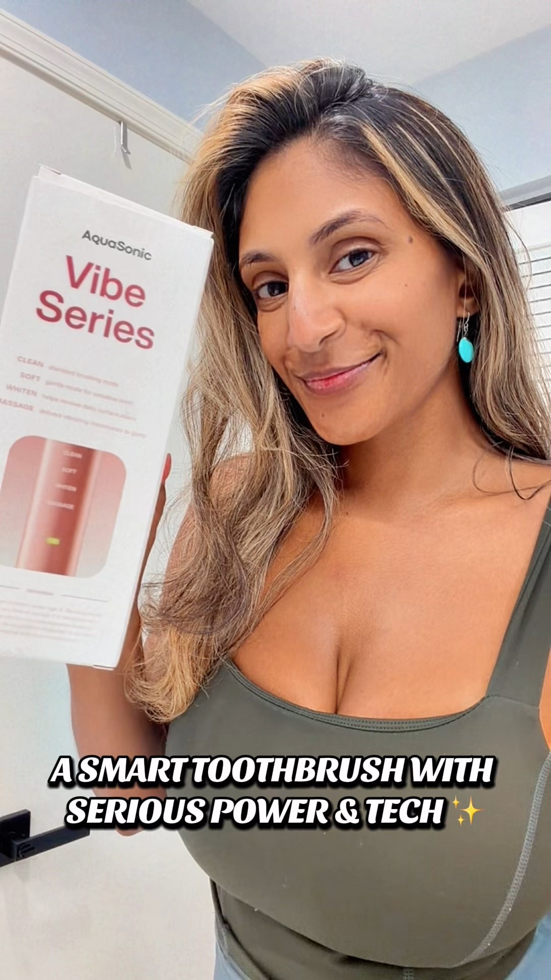 I’ve been using this smart electric toothbrush and it genuinely makes my teeth feel so much cleaner and smoother. The 40,000 VPM motor, multiple brushing modes, and built-in timer make such a difference, and I love that it’s ADA approved. It even comes with 8 brush heads and a travel case, so it’s perfect for everyday and on-the-go. ✨🦷🤍

#blackfridaydeals #aquasonic #toothbrush #dentalhealth #amazon 

#LTKSaleAlert #LTKCyberWeek #LTKmorningroutine