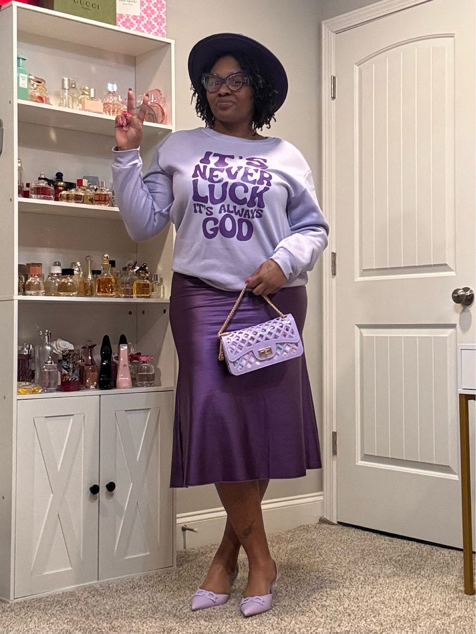 You betta believe it’s NOBODY but GOD!!

Sweatshirt is a M (oversized fit) Skirt is a L

#LTKStyleTip #LTKPlusSize #LTKOver40