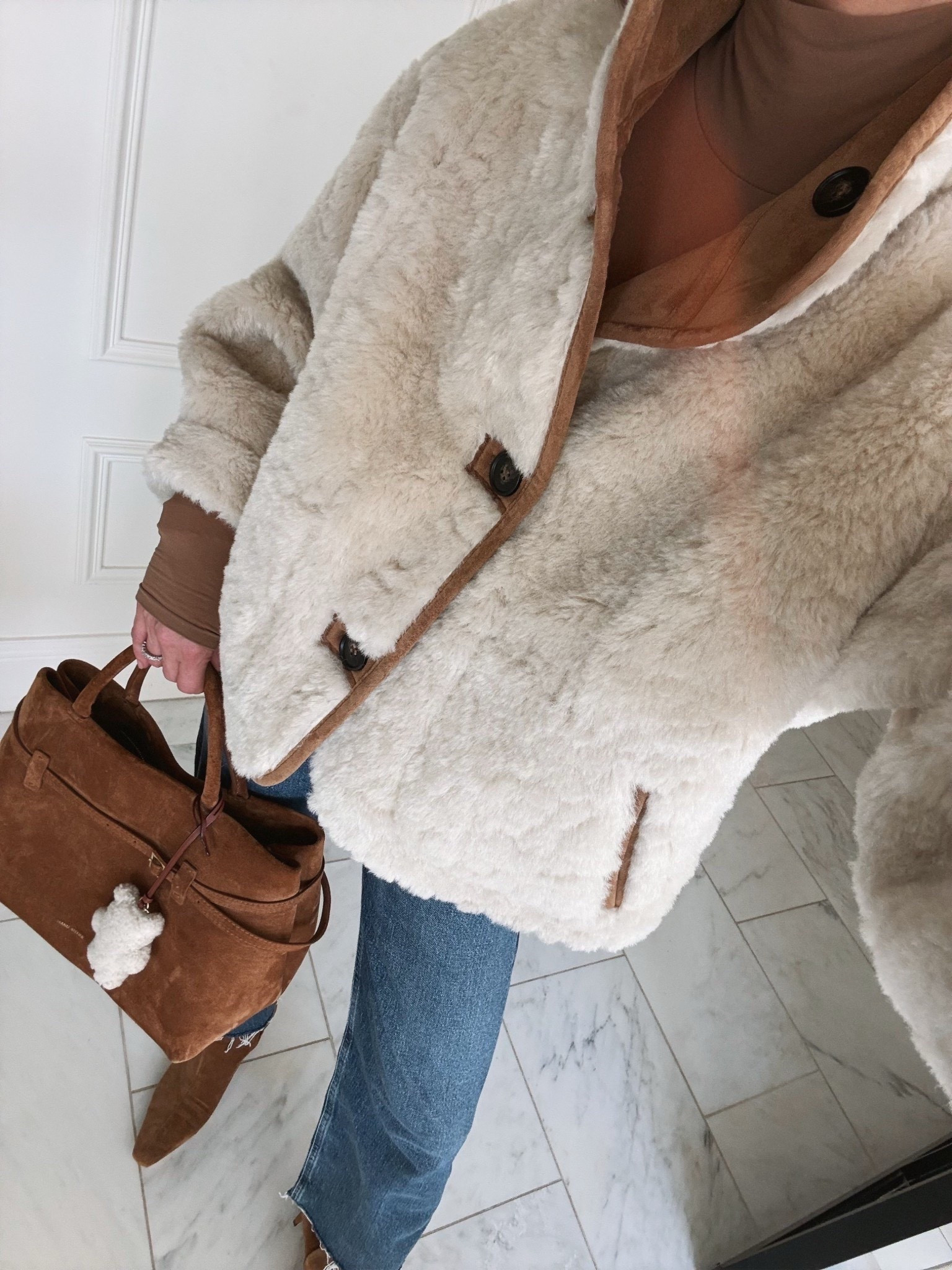 The most gorgeous reversible coat from Zara! I’m wearing a small, but could have done a medium. 

#LTKSeasonal #LTKootd