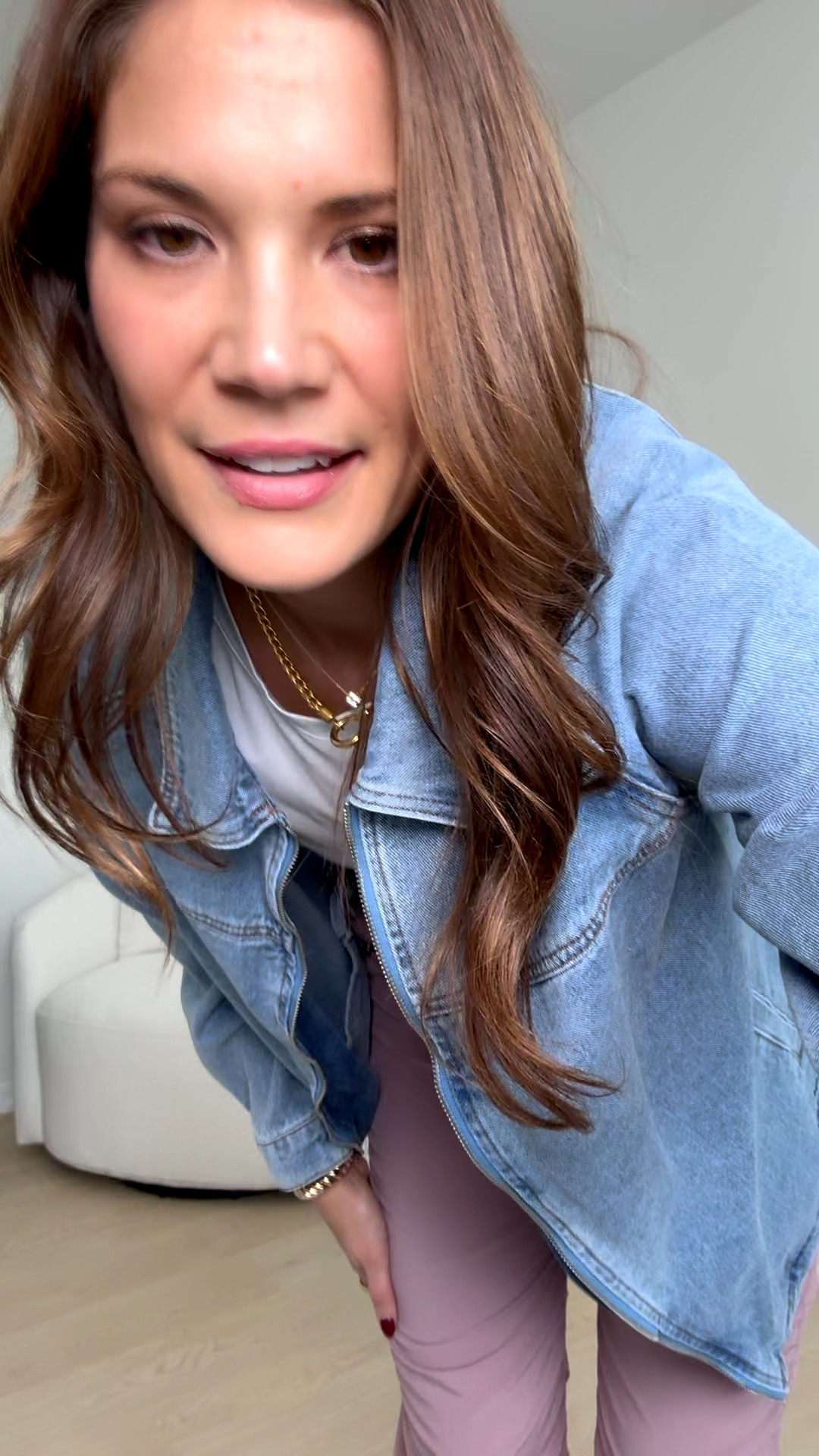 Love this Jean jacket from Amazon! It is so cute and has a zipper front which is so unique for a denim jacket. I am wearing my normal size large so it fits very true to size. 

Denim jacket, Winter jackets, Fall jackets, Cold weather outfits, Everyday style, Outfit inspo, Comfy casual outfits, Tall girl outfits, Tall girl pants, Stang and co 

#LTKSeasonal #LTKTall #LTKHoliday