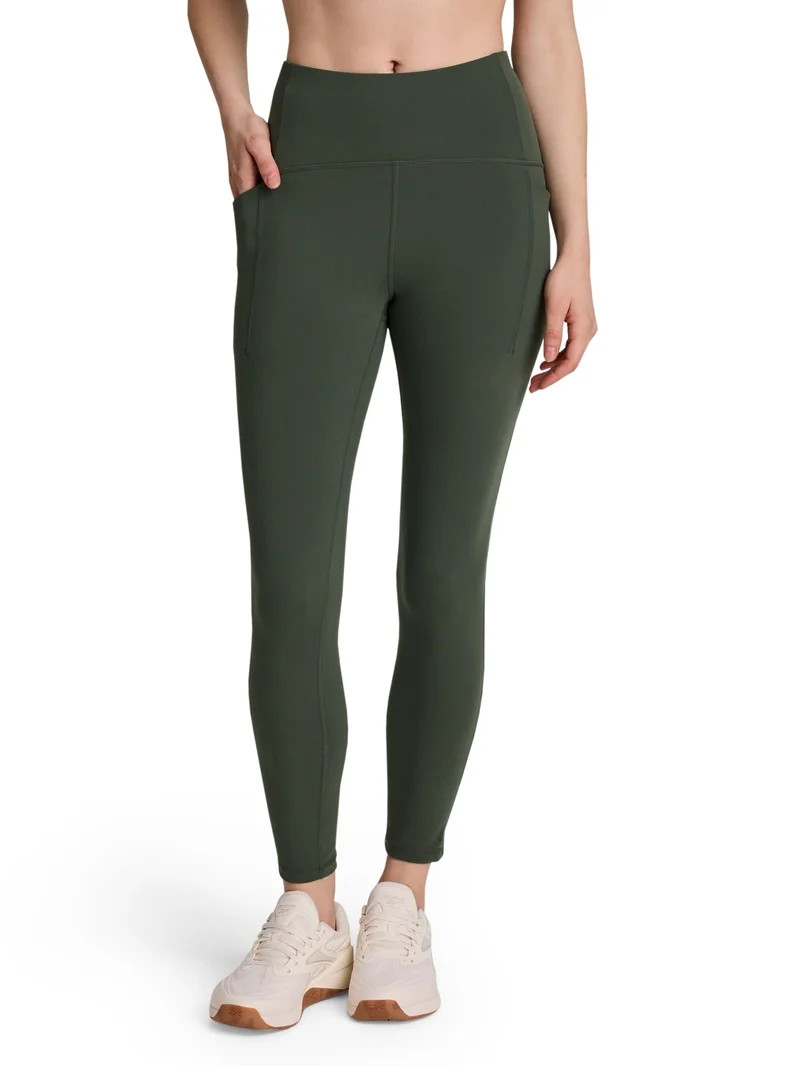 Reebok Women's Reflex High Rise 7/8 Legging, 25" Inseam, Sizes XS-4X | Walmart (US)