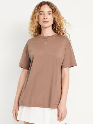 Oversized EveryWear Tunic T-Shirt | Old Navy (US)