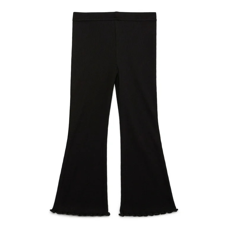 Garanimals Toddler Girls Ribbed Flare Leggings, Sizes 18M-5T | Walmart (US)