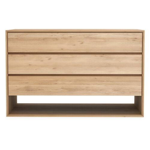 Nordic 3-Drawer Dresser, Oak | One Kings Lane