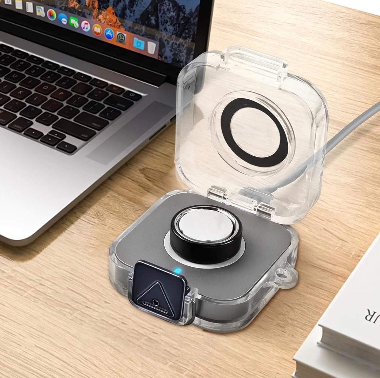 Travel Case Compatible with Oura Ring Gen 4 Charger, Hard PC Portable Charger Protective Case with Hook Buckle and Secure Lock (for Oura Charger 4)
#amazon 

#LTKfitnessgoals #LTKActive #LTKselfcare