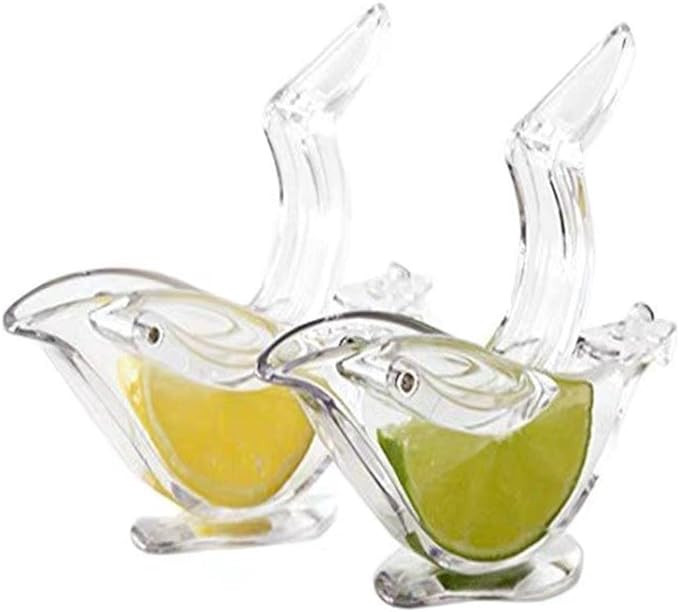 WMZNNGX New Acrylic Manual Lemon Slice Squeezer, Portable Transparent Fruit Juicer, Elegance Bird... | Amazon (US)