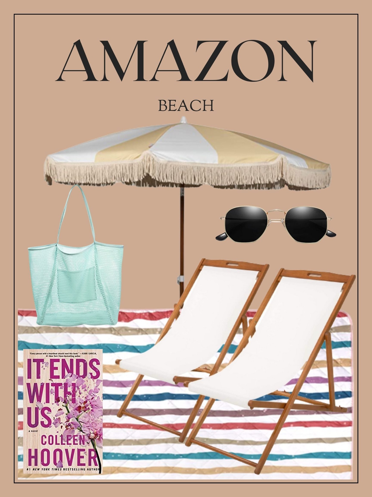 Beach | Amazon finds | vacation accessories | beach accessories | beach season | outdoor

#LTKhome #LTKunder100 #LTKSeasonal