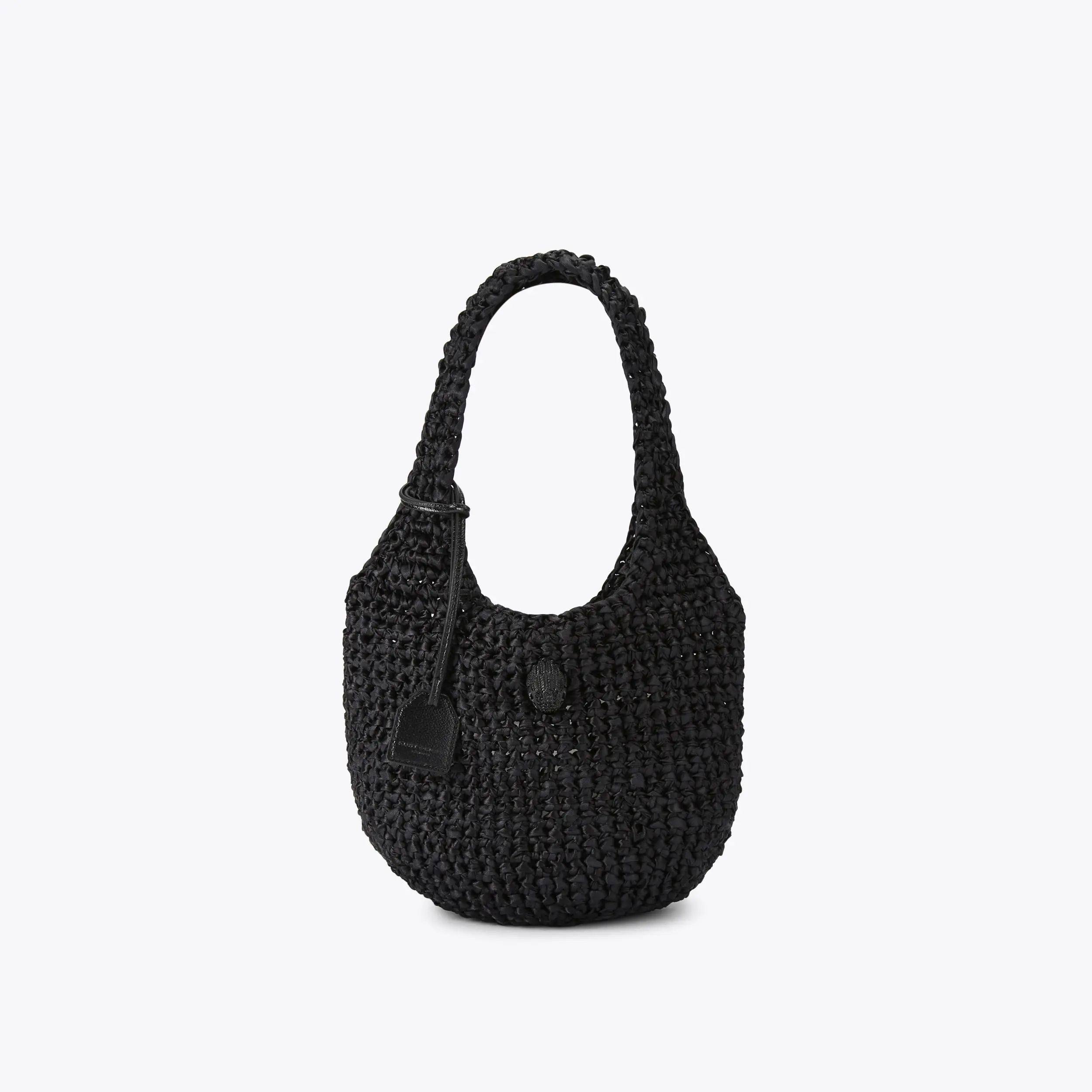 small crochet tote bag | Kurt Geiger US