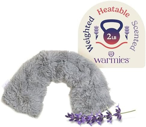 warmies Microwavable Neck & Shoulder Wrap - Heating & Cooling Plush Pad for Calming Relaxation - ... | Amazon (US)