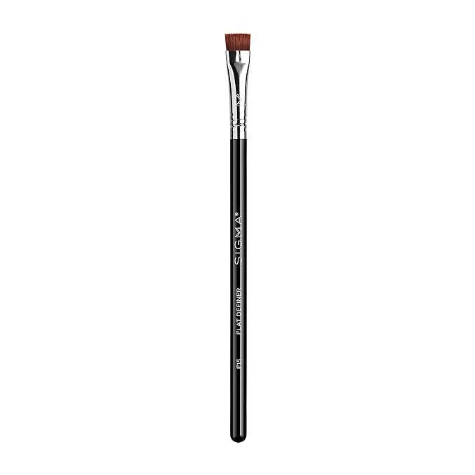 Sigma Beauty E15 Flat Definer Brush – Flat-Angled Professional Makeup Brush for Sharp, Defined ... | Amazon (US)