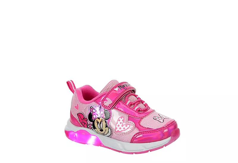 GIRLS TODDLER-LITTLE KID MINNIE MOUSE LIGHT UP SNEAKER | Rack Room Shoes