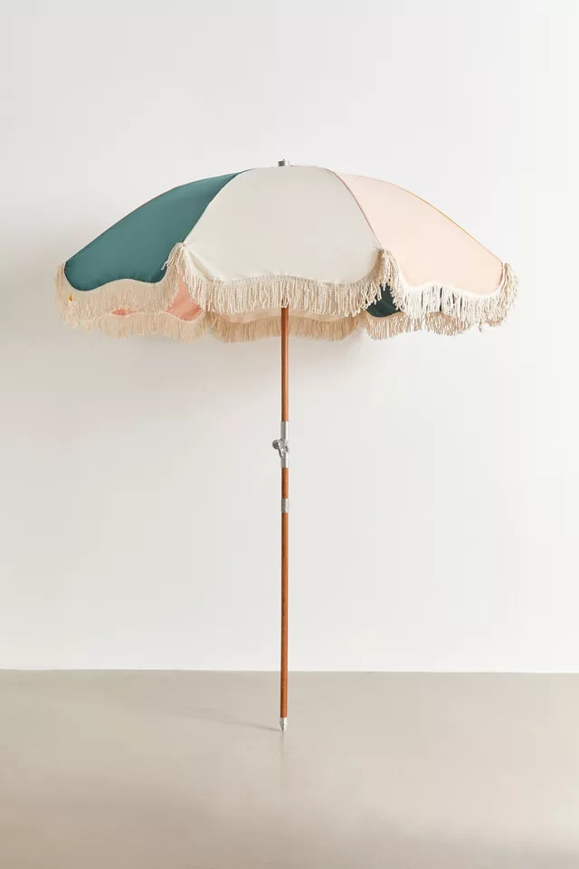 Business & Pleasure Co. Premium Beach Umbrella | Urban Outfitters (US and RoW)
