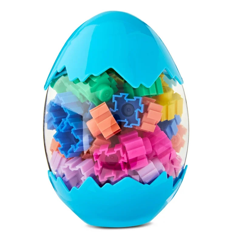Building Blocks in Egg Party Favor, Multicolor, 72 Pieces, Easter by Way To Celebrate | Walmart (US)