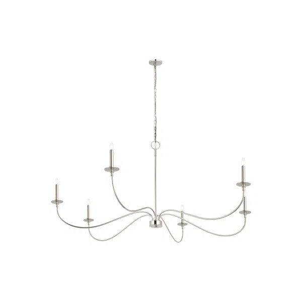 Ajmer 6 - Light Dimmable Classic / Traditional Chandelier | Wayfair North America