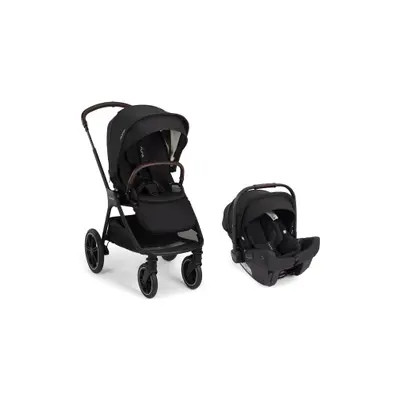 Nuna TRIV LX + PIPA™ Urbn Travel System in Caviar/chocolate at Nordstrom | Nordstrom