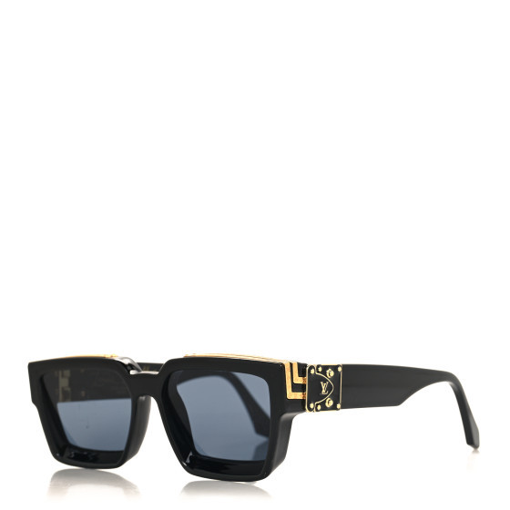 Acetate 1.1 Millionaires Sunglasses Z1165E Black | FASHIONPHILE (US)