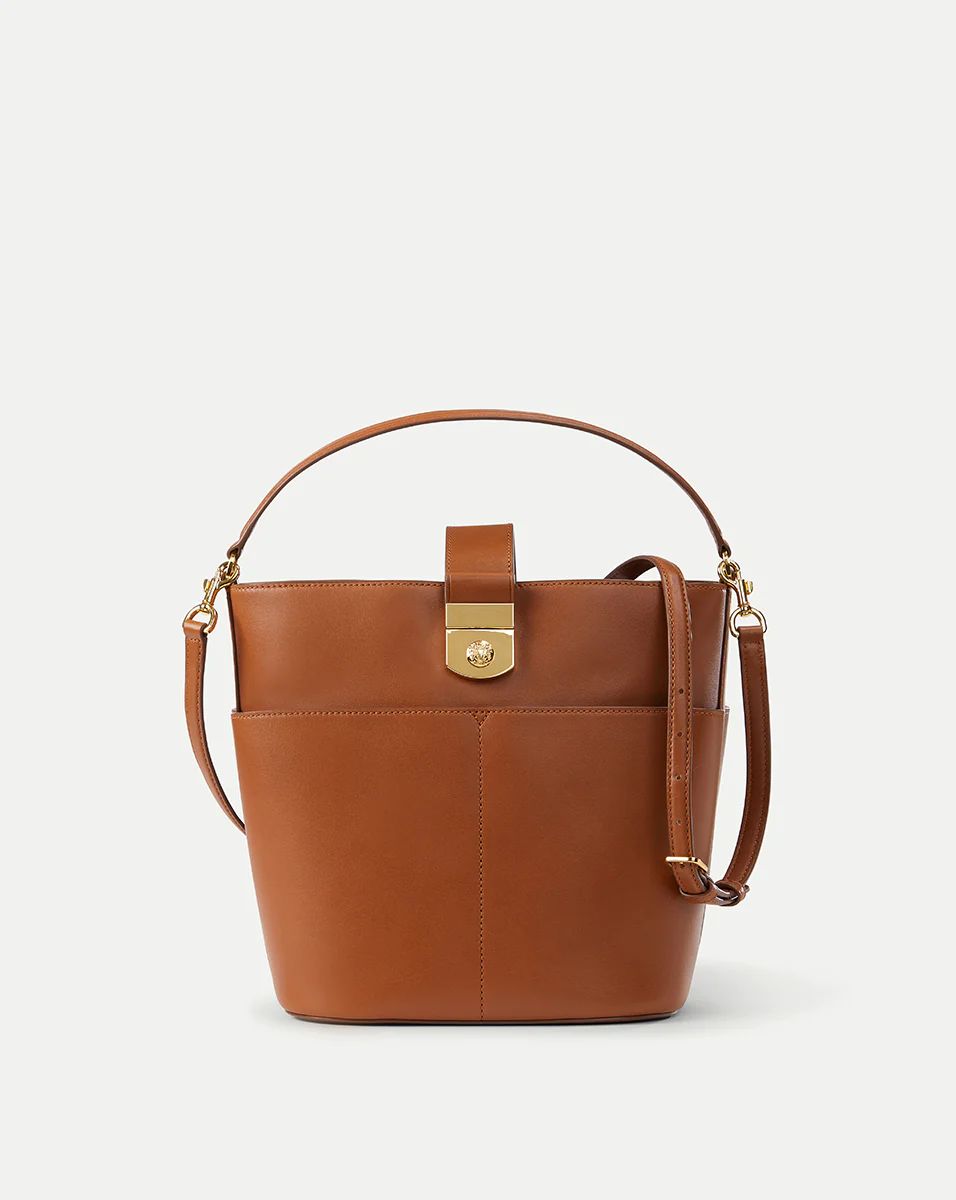 Crest Lock Bucket Bag | Veronica Beard