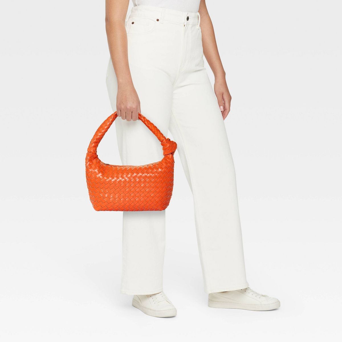 Woven Slouchy Shoulder Handbag - A New Day™ | Target