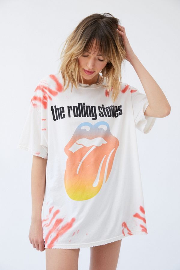 The Rolling Stones Tie-Dye Tee | Urban Outfitters (US and RoW)