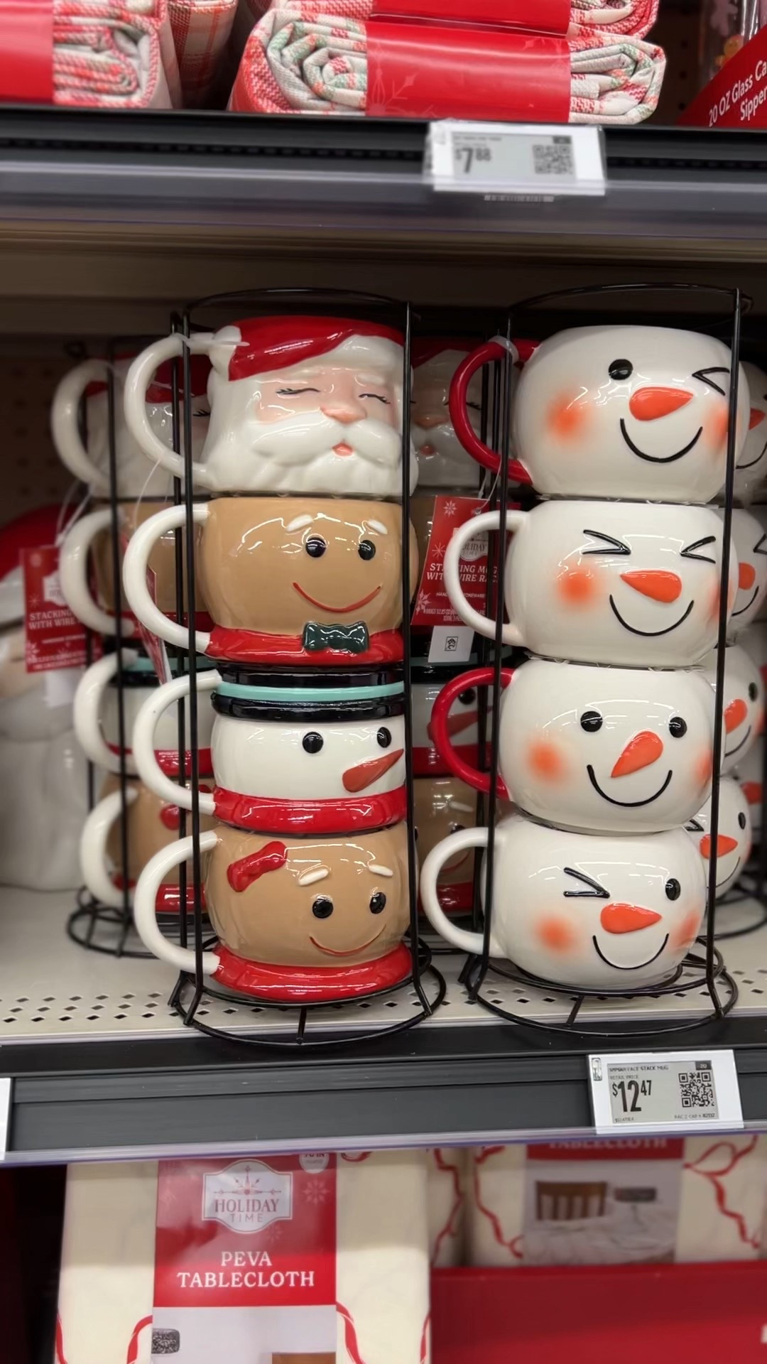 Walmart holiday mugs are back! Incredible price $12.97 for such great quality. I own two sets already, we used them almost daily for the kids hot cocoa and I ran them through the dishwasher no problem. Great for gifting. #walmarthome 

#LTKHome #LTKHoliday #LTKGiftGuide