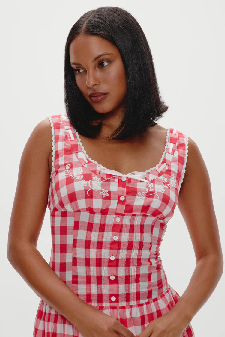 x BELLA HADID Southern Belle Midi Dress | Frankies Bikinis