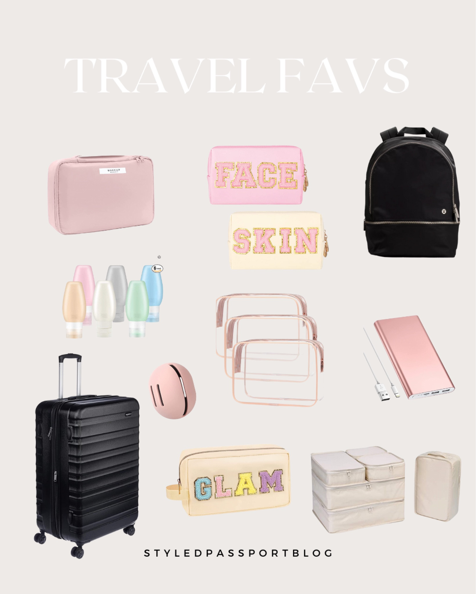 All my travel must haves! 

#amazon #amazonfinds #travel #travelfamily #travelblogger #travelstyle

#LTKunder50 #LTKtravel #LTKunder100