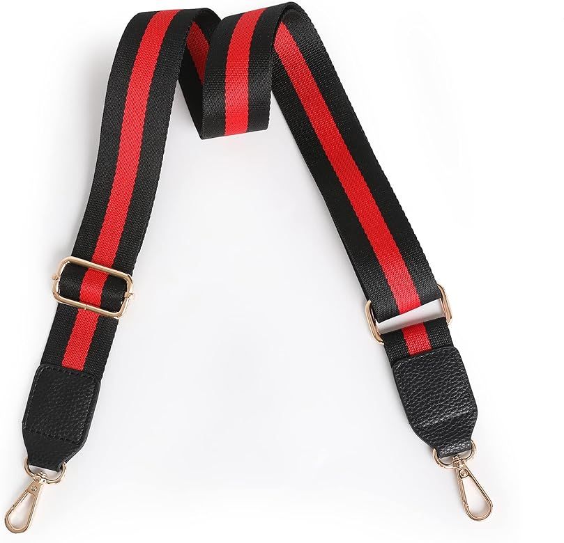 Purse Straps Crossbody Handbag Replacement Strap Adjustable Wide Straps Multicolor | Amazon (US)