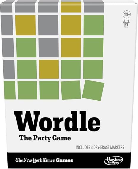 Wordle The Party Game for 2-4 Players, Official Wordle Board Game Inspired by New York Times, Gam... | Amazon (US)