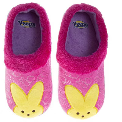 Peeps Slippers for Girls, Hot Pink Casual Soft Comfort Indoor (Toddler Little Kid), Hot Pink, Size: 11, 12 | Target