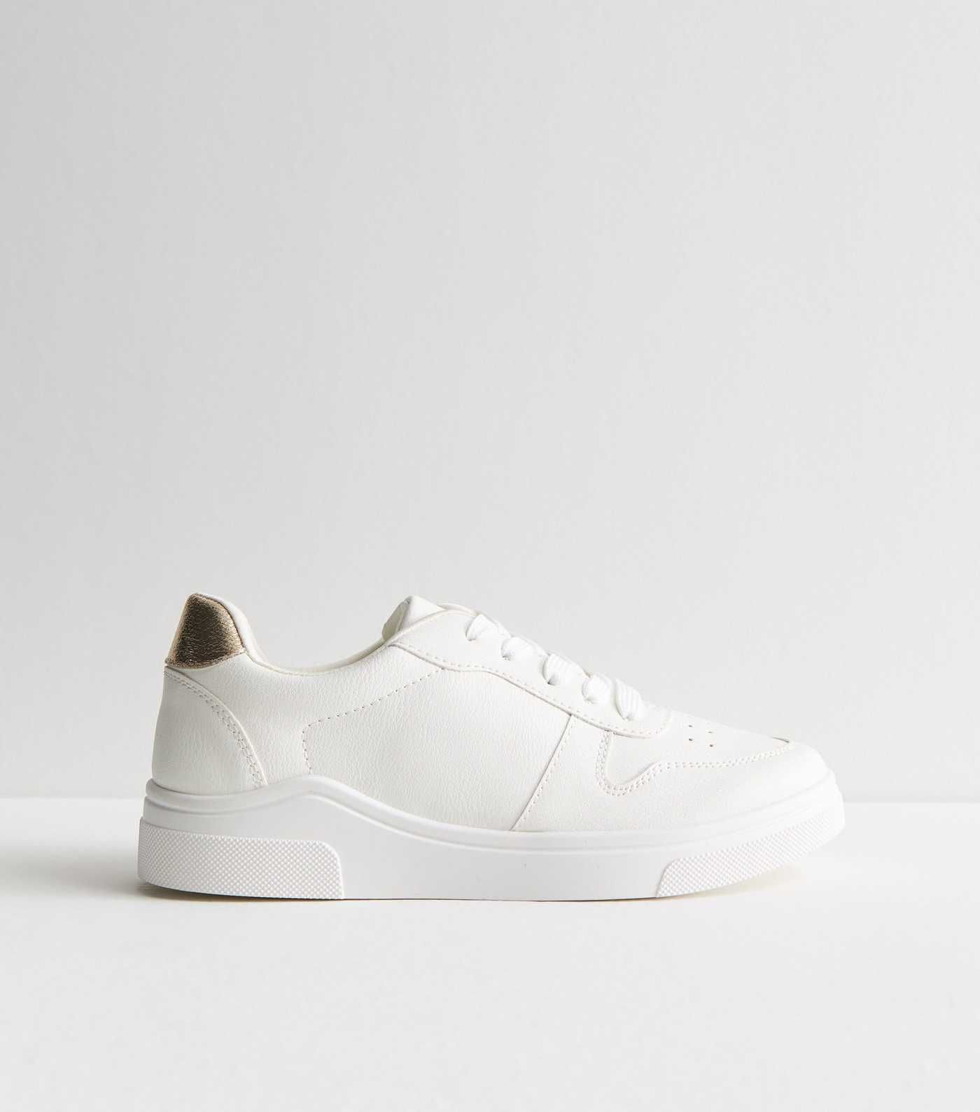 White Lace Up Chunky Trainers
						
						Add to Saved Items
						Remove from Saved Items | New Look (UK)