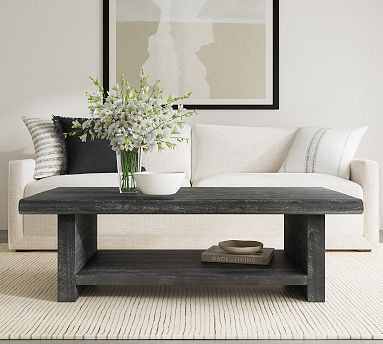 Kinsley Rectangular Coffee Table (58") | Pottery Barn (US)