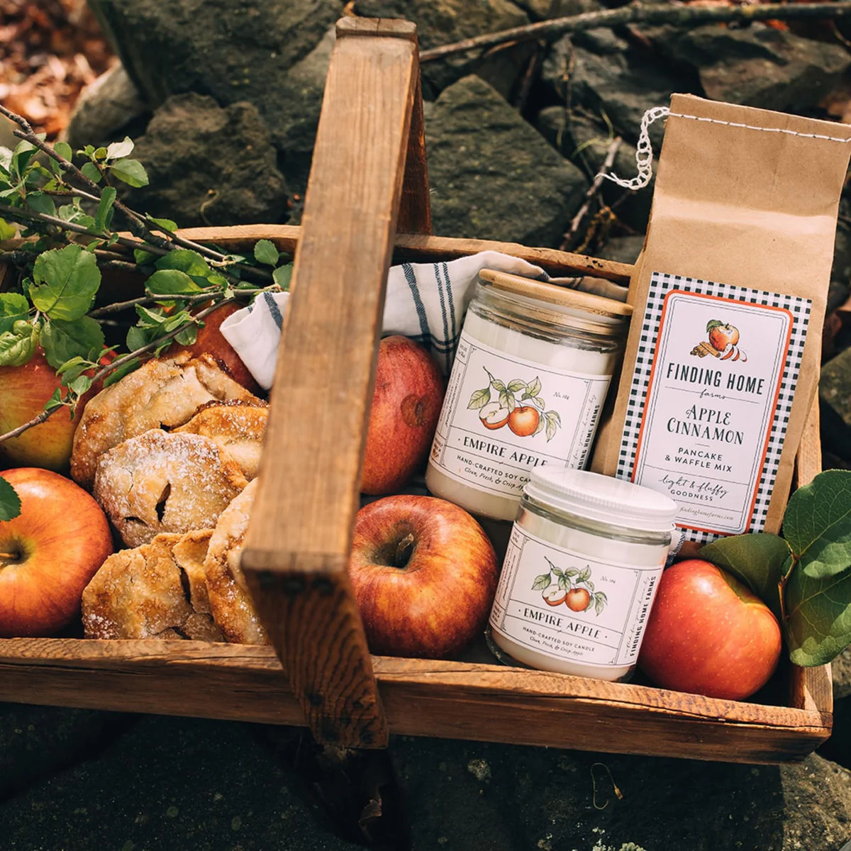 Empire Apple Soy Candle | Apple Scented Candle | Finding Home Farms