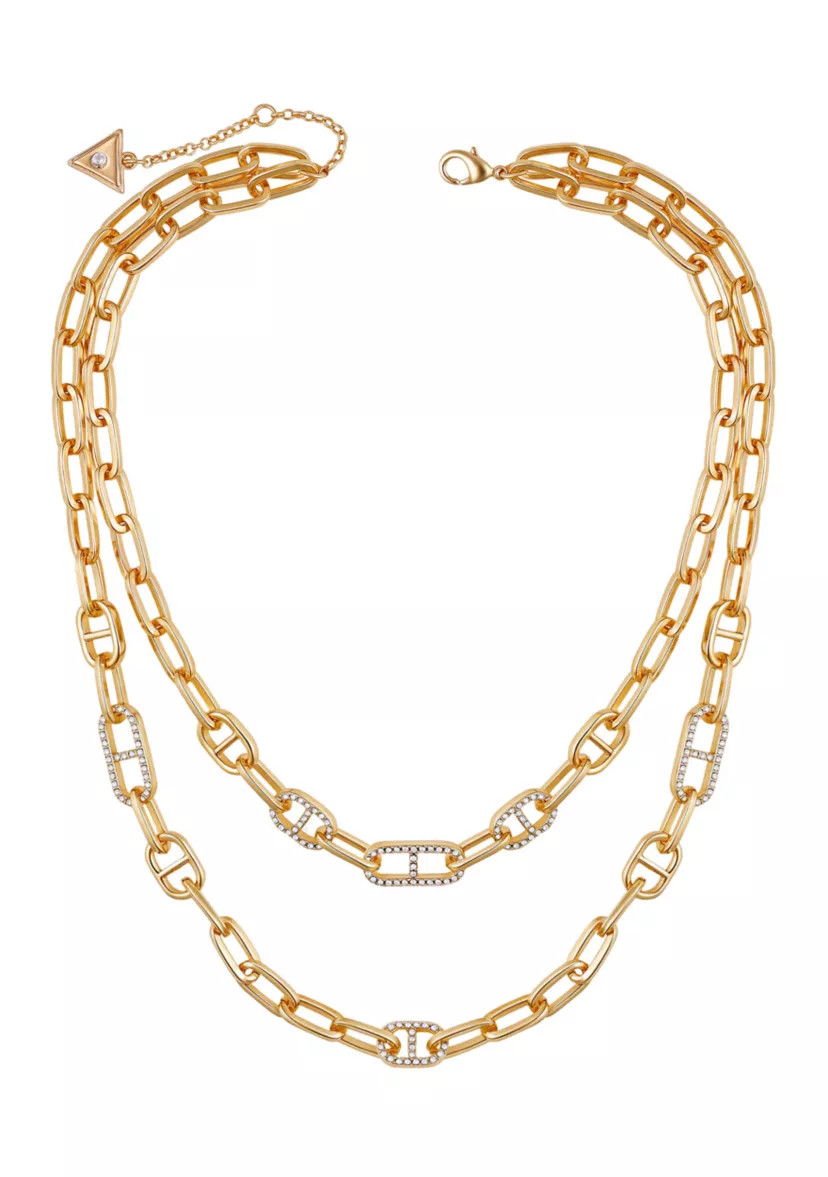 Link Layered Necklace | Belk