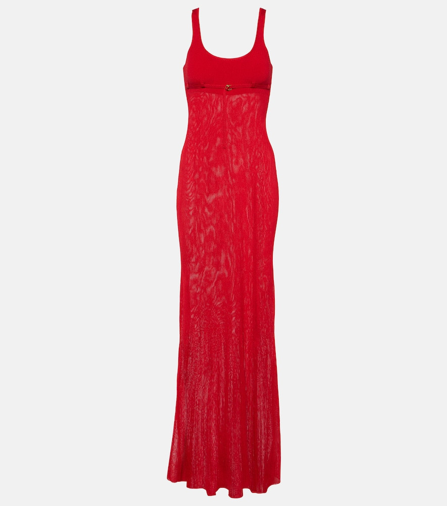 Jacquemus La Robe Maille Oranger maxi dress | Mytheresa (UK)