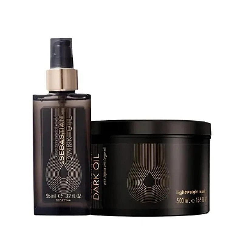 Kit Sebastian Professional Dark Oil Óleo 95Ml + Máscara 500Ml | DrogaRaia (BR)