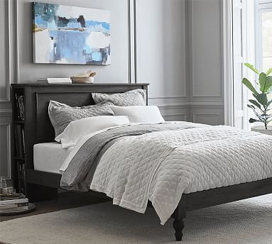 Astoria Storage Headboard & Platform Bed | Pottery Barn (US)