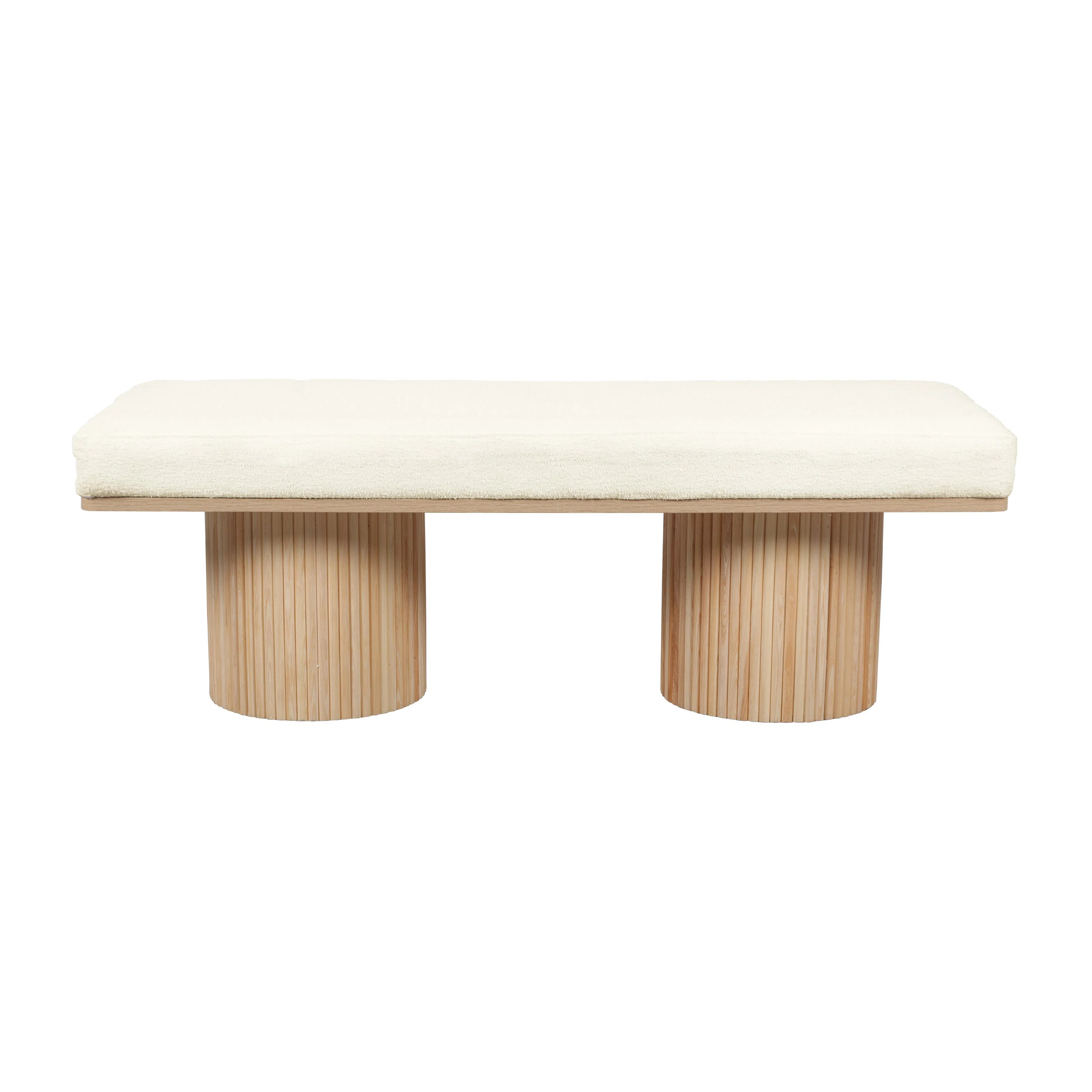 Charlene Polyester Upholstered Bench | Wayfair North America