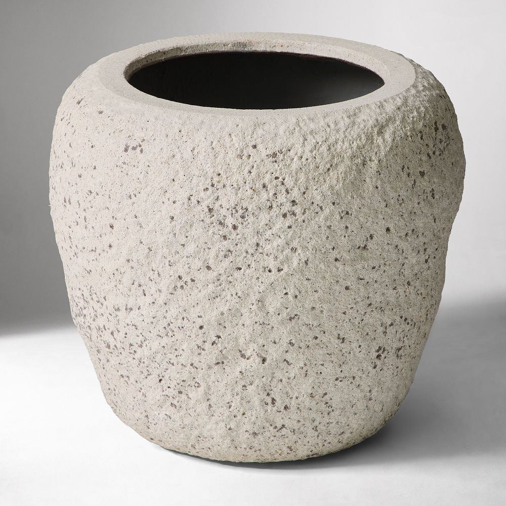 Alaric Ficonstone Outdoor Planters | West Elm (US)