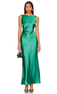Runaway The Label Samsara Maxi Dress in Emerald from Revolve.com | Revolve Clothing (Global)